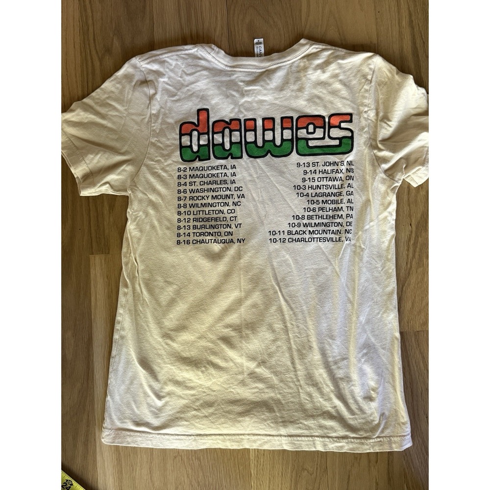 2019 Dawes Band Tour Shirt Cactus Sun Passwords Concert Graphic Tee M - Picture 4 of 8